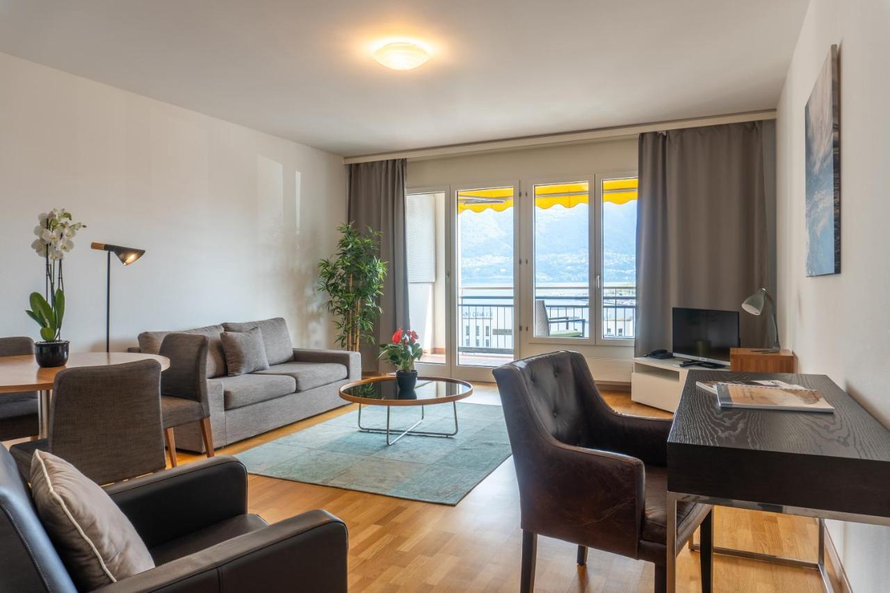 Tertianum Residenza Al Parco Appartements & Restaurant Muralto 外观 照片